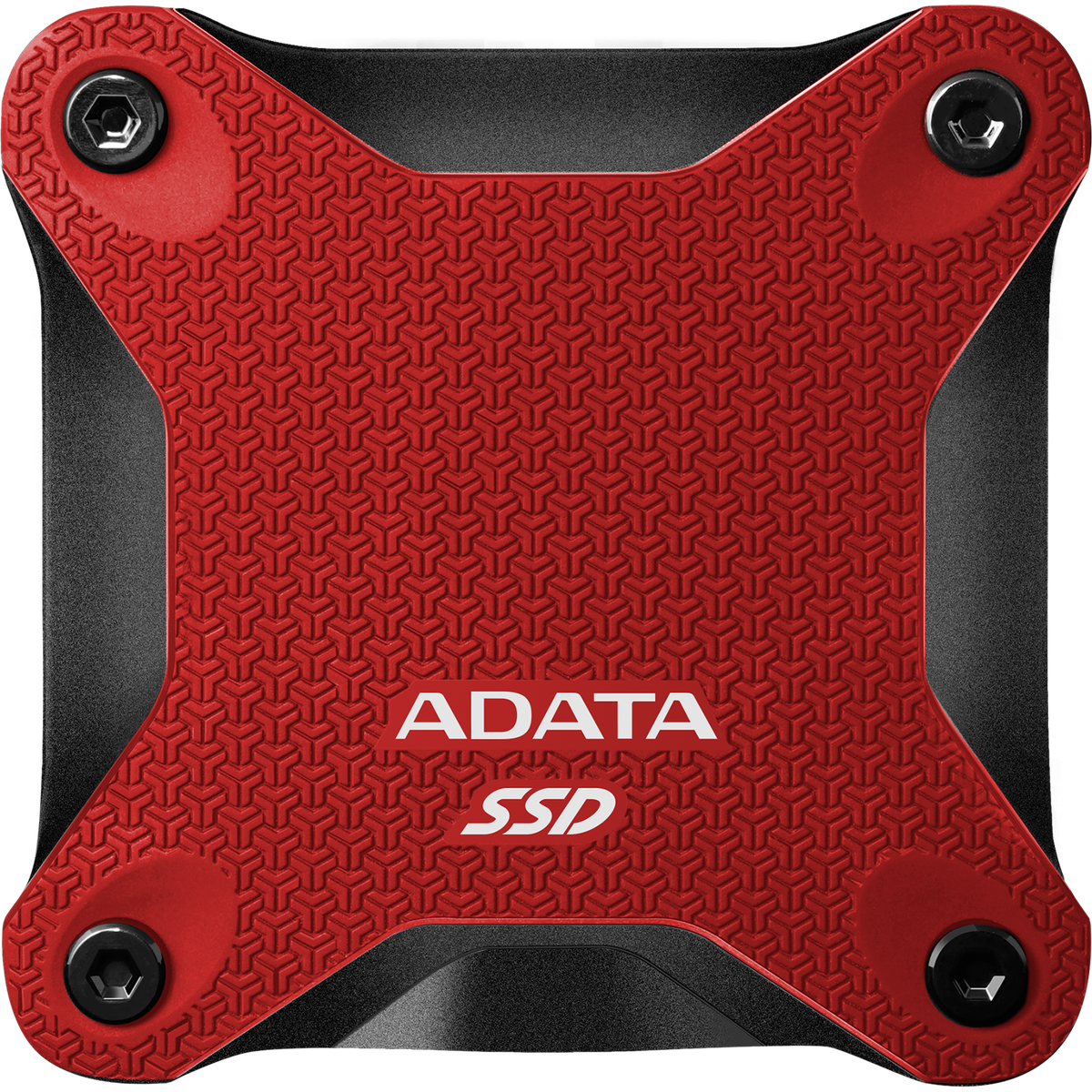 Твердотельный накопитель/ ADATA External SSD SD620, 2000GB, Type-C, USB 3.2 Gen2, R/W 520/460 MB/s, 80x80x15mm, Red (5 лет)