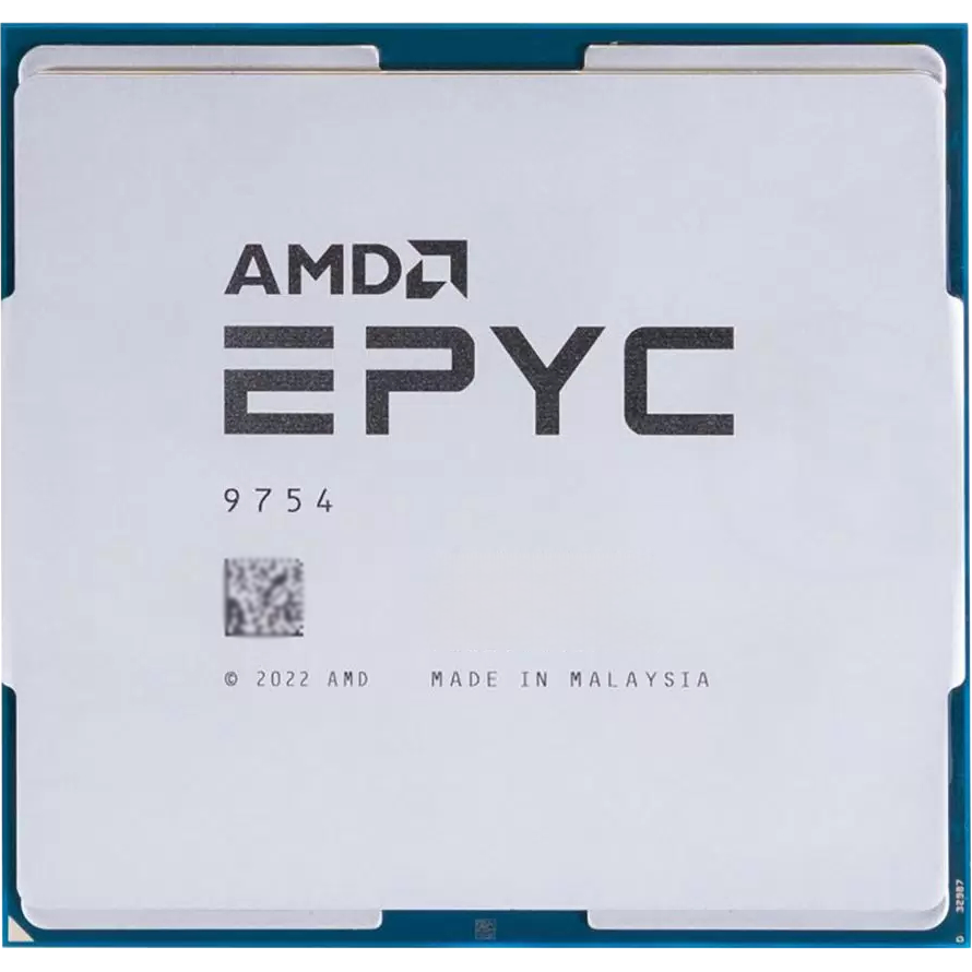 Процессор серверный/ CPU SP5 AMD EPYC 9754 (128C/256T, 2.25/3.1GHz, 256MB, 360W) OEM