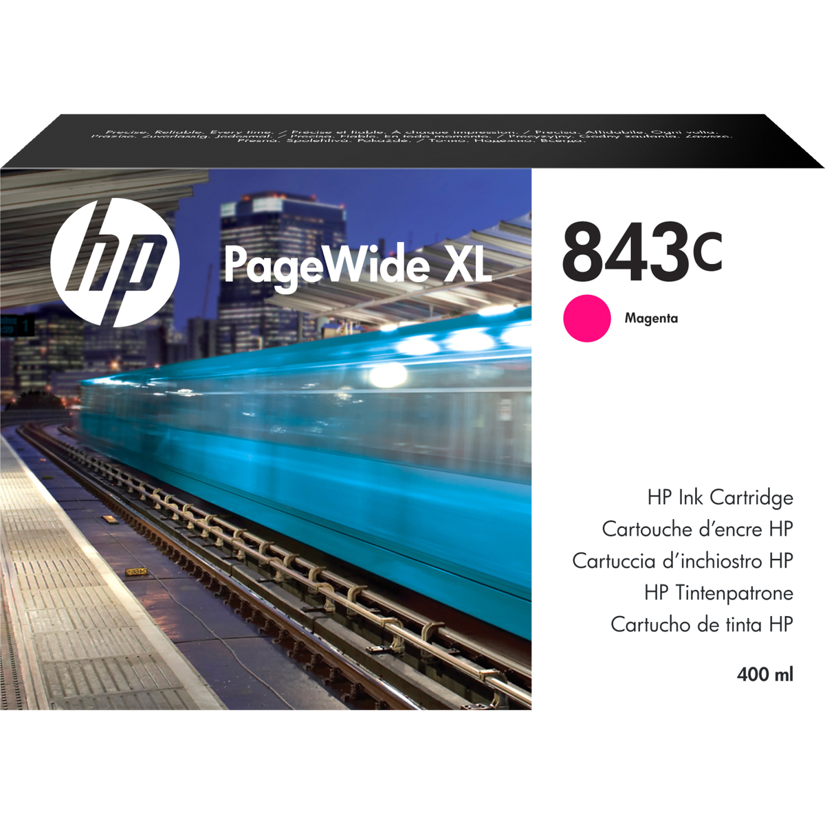 Картридж HP 843C с пурпурными чернилами 400 мл PageWideXL/PageWide 5000/4x000/8000