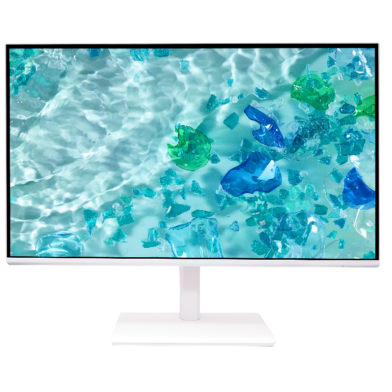 Монитор/ ACER Vero B277Gwmiprx 27'', ZeroFrame, White, PCR 85% + OBP 5%, 16:9, IPS, 1920x1080, 4 (GTG)ms, 250cd, 120Hz, 1xVGA + 1xHDMI(1.4) + 1xDP(1.2) + SPK + Audio in/Out, Speakers 2Wx2, sync: FreeSync, hadj 165, Vesa:100x100