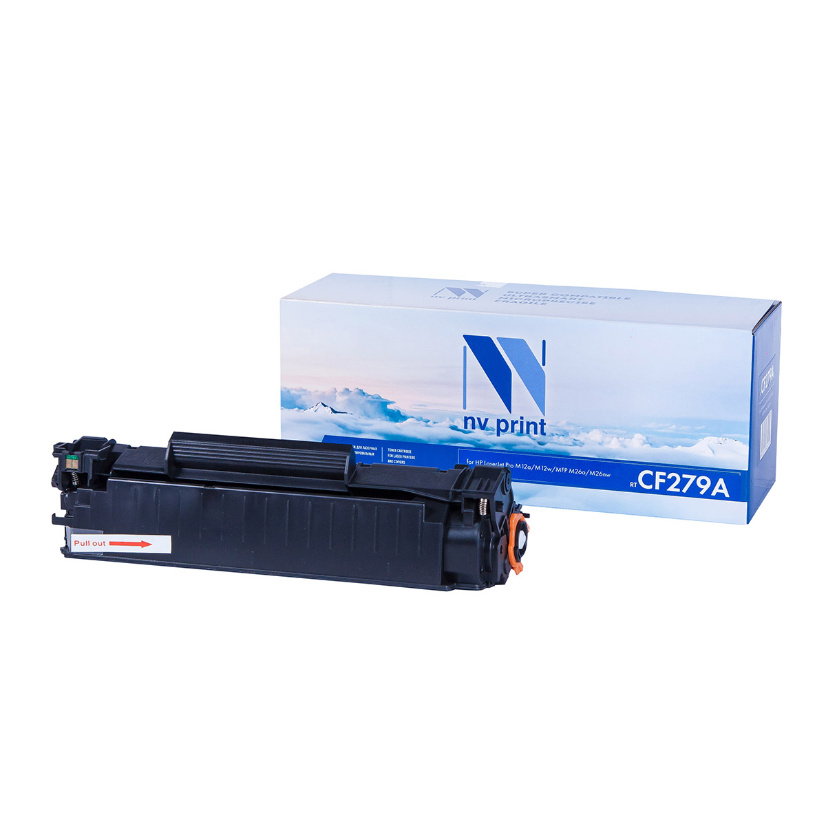 Картридж лазерный NVPrint совместимый HP CF279A для LaserJet Pro M12a/M12w/MFP M26a/M26nw (1000k)