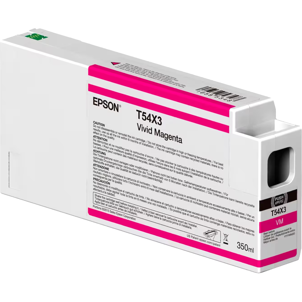 Картридж/ EPSON C13T54X300 VIVID MAGENTA HDX /HD 350 ML