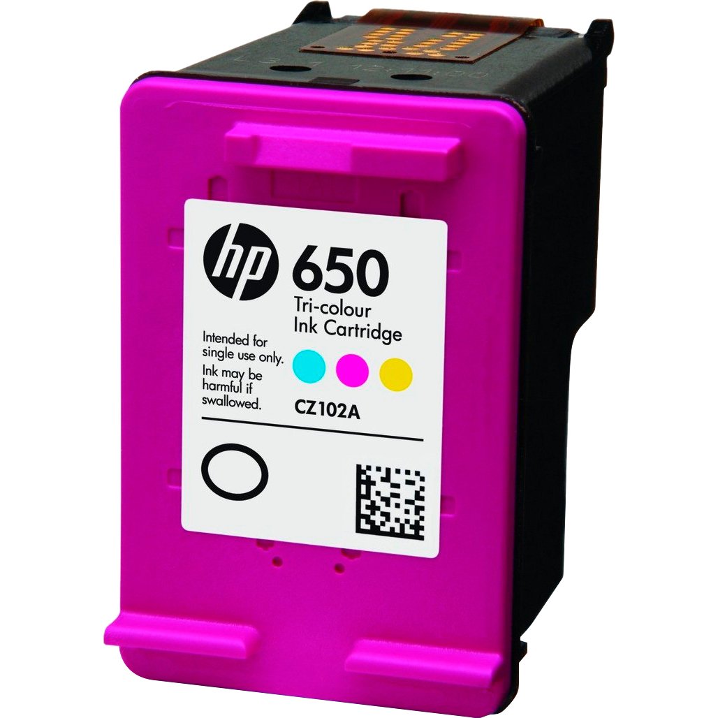 К-ж HP CZ102AE / CZ102AK для Deskjet IA 2515/2516 № 650 цветной, оригинал