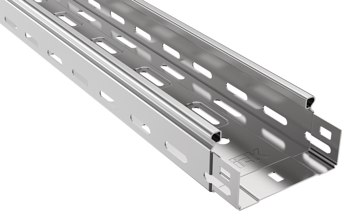 Лоток IEK CLP10-050-100-3 перфорированный 100х50х3000 0.7мм