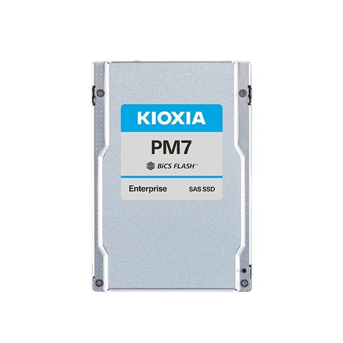 Серверный твердотельный накопитель/ KIOXIA SSD PM7-V, 1600GB, 2.5" 15mm, SAS 24G, TLC, R/W 4200/3400 MB/s, IOPs 720K/320K, TBW 8760, DWPD 3 (12 мес.)