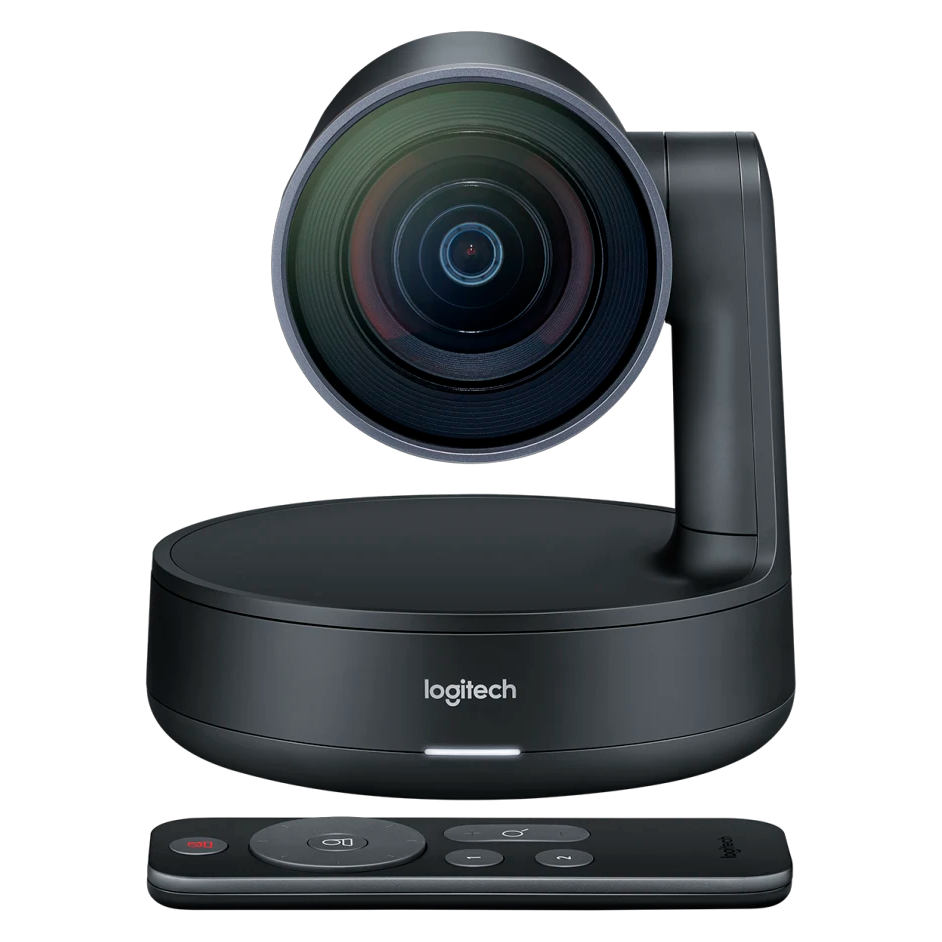 Web-камера Logitech - Rally Camera, 3840 x 2160, USB 3.1 Type C, angle of view 90°, AF, цвет чёрный, RTL, 960-001227