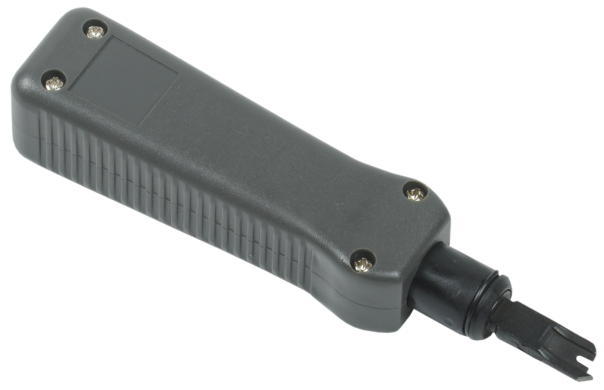 TI1-G324-P Инструмент для заделки проводников ITK IDC (110/ Dual) плинты (телефонные/ LSA) ударный/регулируемый