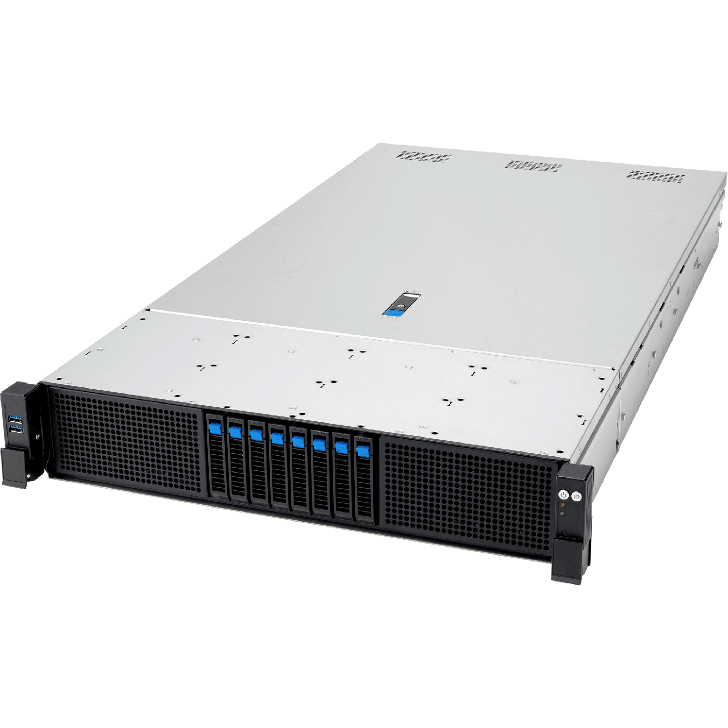 ASUS 2U RS720A-E13-RS8U <90SF0441-M000K0> (SP5, 8xPCI-E, SVGA,8xHS  SAS/SATA/NVMe,noLAN,24DDR5,2700W  HS)