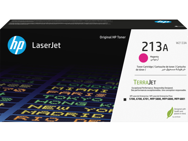 W2133A - Картридж лазерный HP W2133A 213A Magenta LaserJet Toner, на 3000 страниц