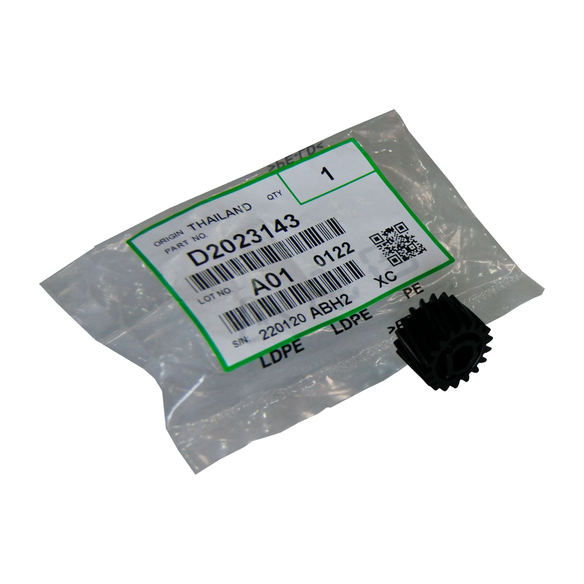 Передняя шестерня транспортировочного шнека RICOH D2023143/D202-3143