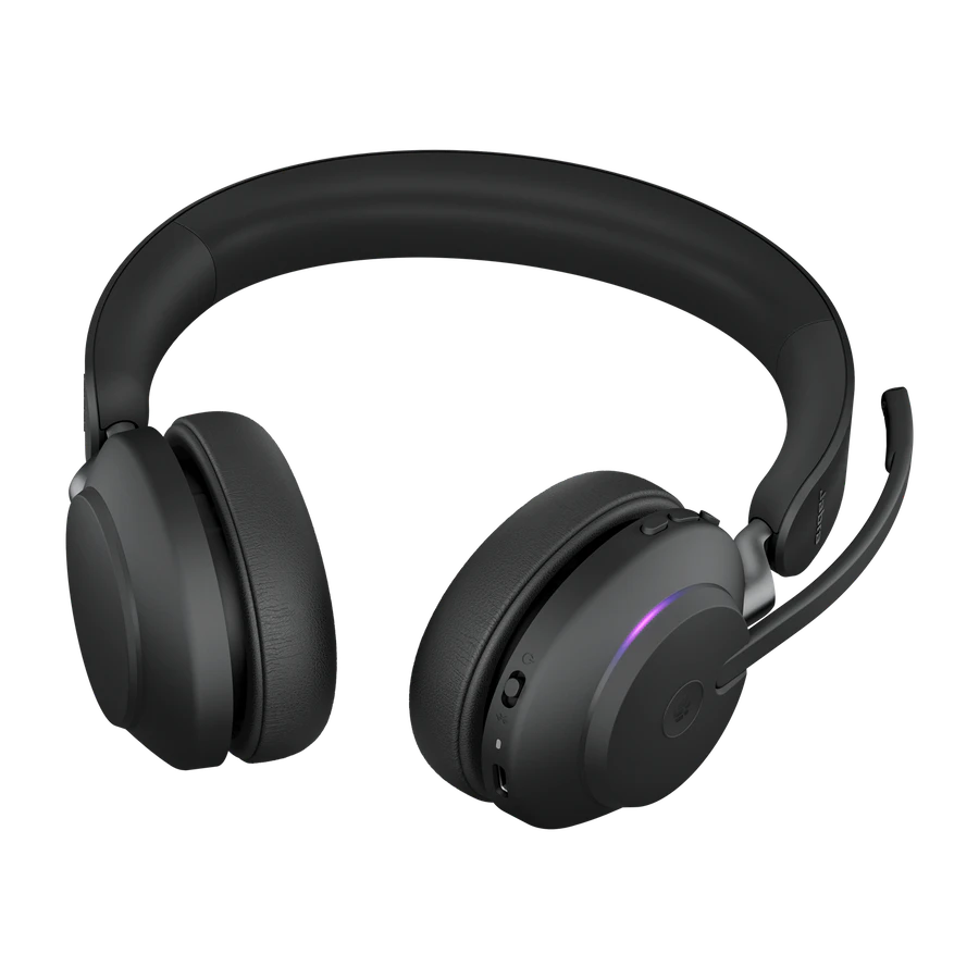 Гарнитура беспроводная/ Jabra Evolve2 65, Link380c MS Stereo Black