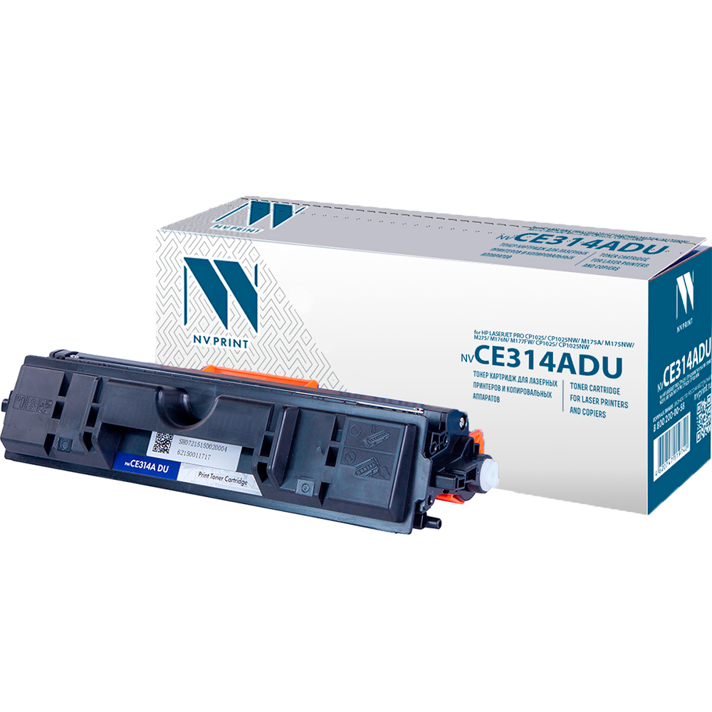 Блок фотобарабана NV-Print NV-CE314A DU для HP LaserJet Pro CP1025/CP1025nw/M175a/M175nw/M275/M176n/M177fw/CP1025/CP1025nw черный 14000стр NV-CE314ADU