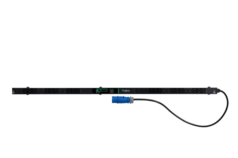 БРП Uniprom, с мониторингом, 0U, 240В, 1Ф, 32A, 36xC13 12xC19, 3м кабель, IEC309