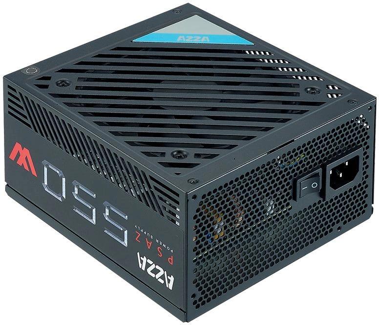 Блок питания Azza ATX 550W PSAZ-550W 80+ bronze (20+4pin) APFC 120mm fan 5xSATA RTL [PSAZ-550]