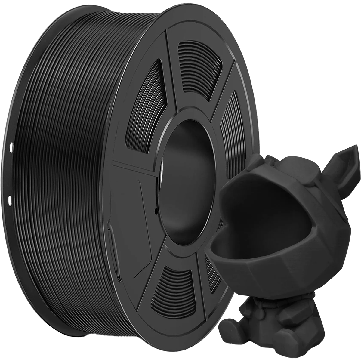 Филамент NV Print NV-3D-PLA-META-BLACK, PLA Meta Black, 1.75 мм, 1 кг