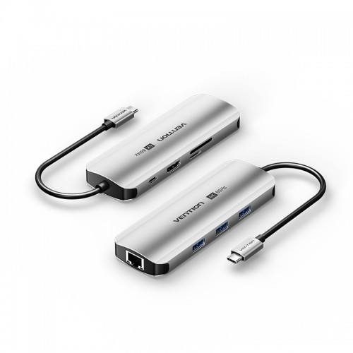 TQKHB Мультифункциональный хаб Vention USB Type C  8 в 1