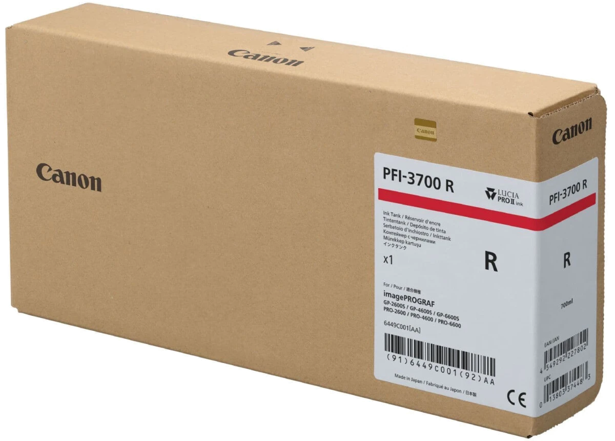 Картридж Canon PFI-3700 Red