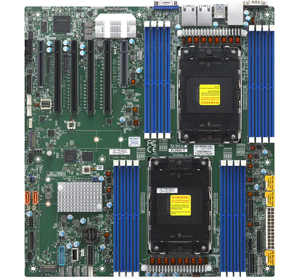 Материнская плата Supermicro MBD-X13DEI-T-B, E-ATX, OEM