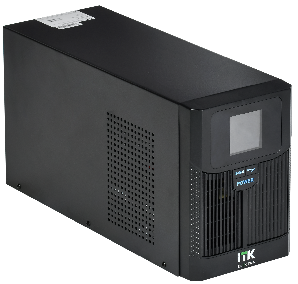 ITK ELECTRA LT ИБП однофазный линейно-интерактивный 1,5кВА/1,2кВт 4хС13 LCD дисплей 24VDC без АКБ USB RJ45/11