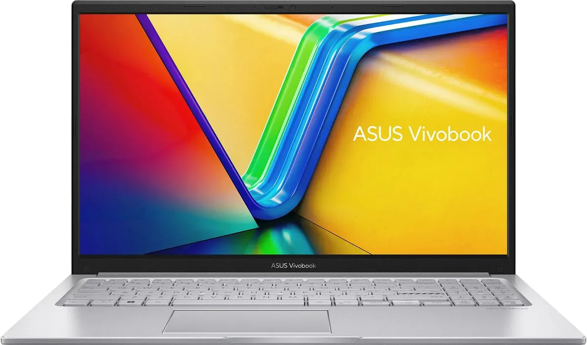 Ноутбук/ ASUS X1504VA-BQ2684 15.6"(1920x1080 (матовый) IPS)/Intel Core i3 1315U(1.2Ghz)/16384Mb/512PCISSDGb/noDVD/Int:Intel UHD Graphics/Cam/BT/WiFi/42WHr/war 1y/1.7kg/Cool Silver/DOS