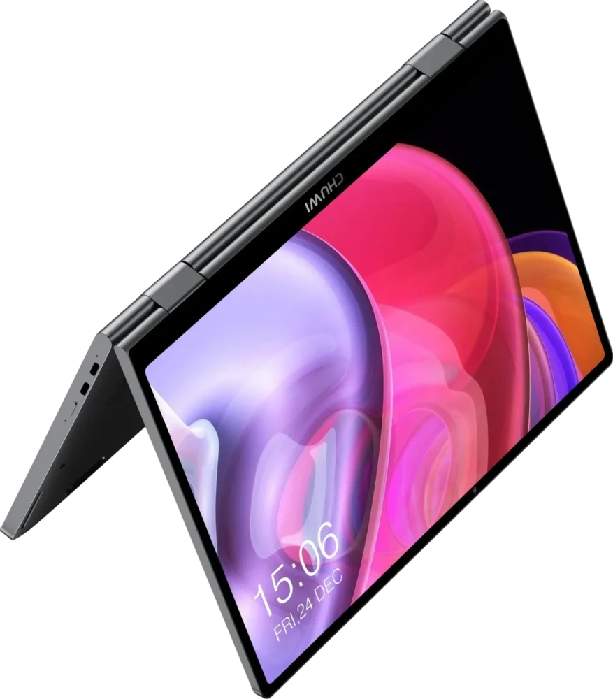 Ноутбук Chuwi MiniBook X touch - 10.5", 1920x1200 (WUXGA), 250-nit, Intel Processor N150 800MHz, DDR4 16 ГБ 512 ГБ, Intel UHD Graphics 730, Bluetooth, Wi-Fi, TouchScreen, серый, Windows 11 Home 64, CWI558-P51N5N1HDMXX