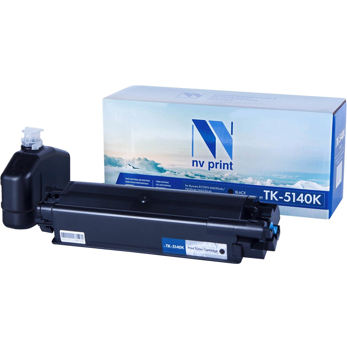 Картридж NVPrint совместимый Kyocera TK-5140 черный для ECOSYS M6030cdn/P6130cdn/M6530cdn (7000k)