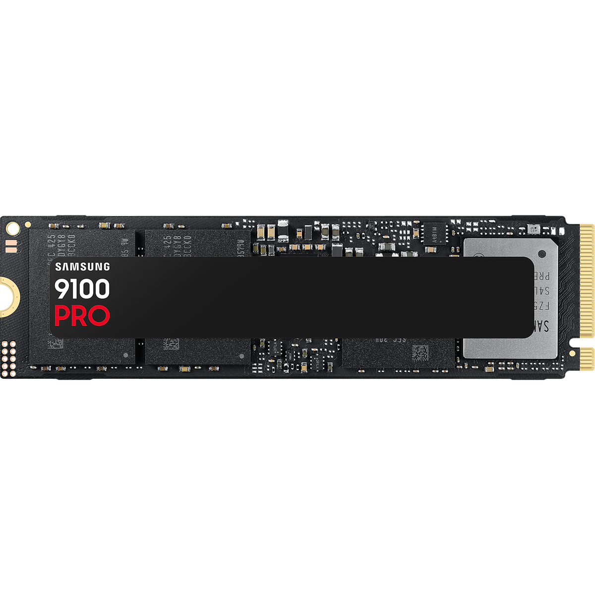 Твердотельный накопитель/ Samsung SSD 9100 PRO, 1000GB, M.2(22x80mm), NVMe 2.0, PCIe 5.0 x4, V-NAND TLC, R/W 14700/13300MB/s, IOPs 1 850 000/2 600 000, TBW 600, DWPD 0.3 (12 мес.)