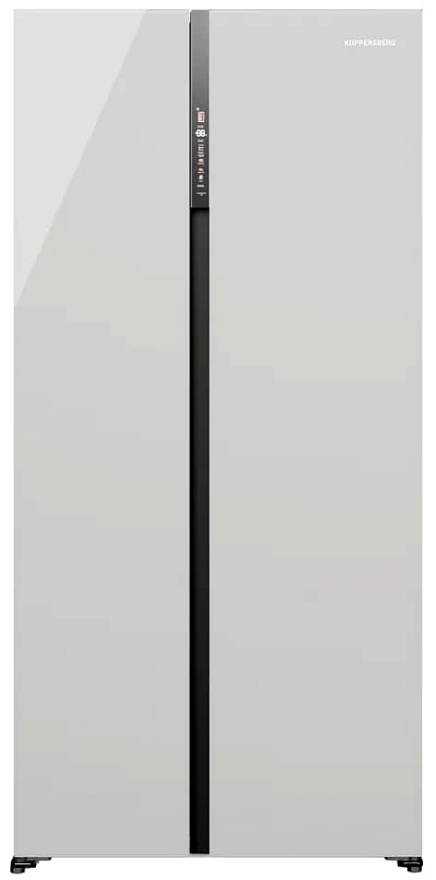 Холодильник KUPPERSBERG/ KITCHEN RETAIL / Холодильник KUPPERSBERG, High-Tech, Side-by-Side, 91 см, полезный объем 502 л, No Frost, зона свежести, LED дисплей, антибактериальный пластик, светодиодное освещение, супер заморозка, супер охлаждение, инверторный компрессор, электронное управление, энергоэффективность А++, цвет белый
