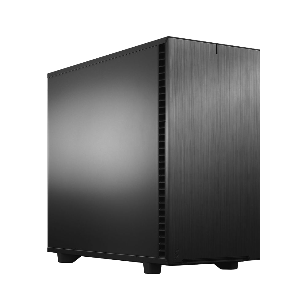 Корпус ПК без блока питания/ Case Fractal Design Define 7 Solid, Midi-Tower, 3x140mm, 2xUSB-A 2.0 + 2xUSB-A 3.2 + 1xUSB 3.2 Type-C E-ATX, ATX, mATX, mITX Black