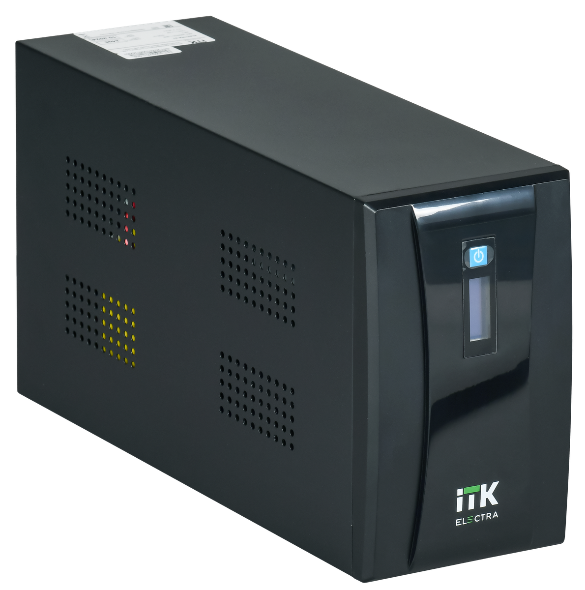 ITK ELECTRA ET ИБП Линейно-интерактивный 2кВА/1,2кВт однофазный с LCD дисплеем с АКБ 2х9AH USB порт