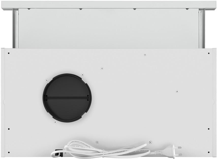 ВЫТЯЖКА HOMSair Flat 60 White/ встраиваемая, колыбельное управление, 2 скорости, 520 м3/ч, до 20 м2, 45 дБ, угольный фильтр CF110 - 1 шт, ШхВхД: 500х176х280 мм, белый цвет