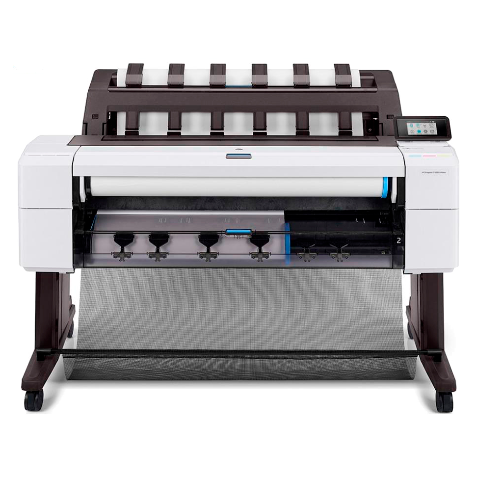 HP DesignJet T1600dr 36-in Printer (гарантия 1 год) (36"/914mm, 6 colors, 128Gb, 500Gb EncrHDD, полистовая и рулонная подача, 2 рулона с автопереключением, HP-GL/2, Gigabit LAN, СТЕНД) ( 3EK12A )