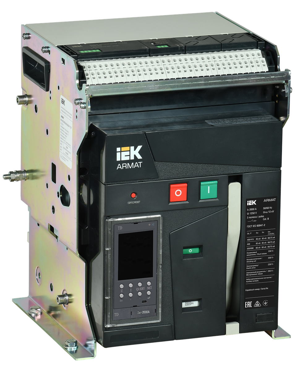 ARMAT AR-A2S TD20 3P F HR Выключатель автомат. с акс. IEK