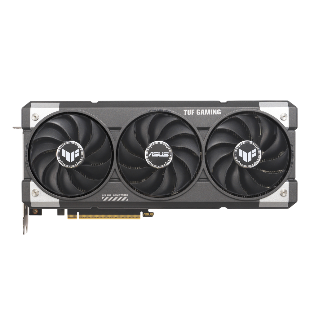 Видеокарта ASUS GeForce RTX 5060 TI TUF GAMING OC, NVIDIA RTX 5060 Ti, 16 ГБ GDDR7, 128 бит, PCI-e 5.0, 1xHDMI, 3xDP, 2632 МГц