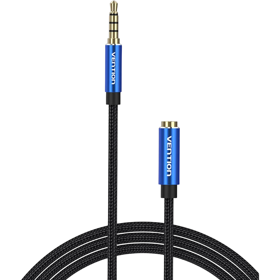 Vention BHCLF Кабель-удлинитель Vention аудио Jack 3,5 mm M/Jack 3,5 mm F - 1 м