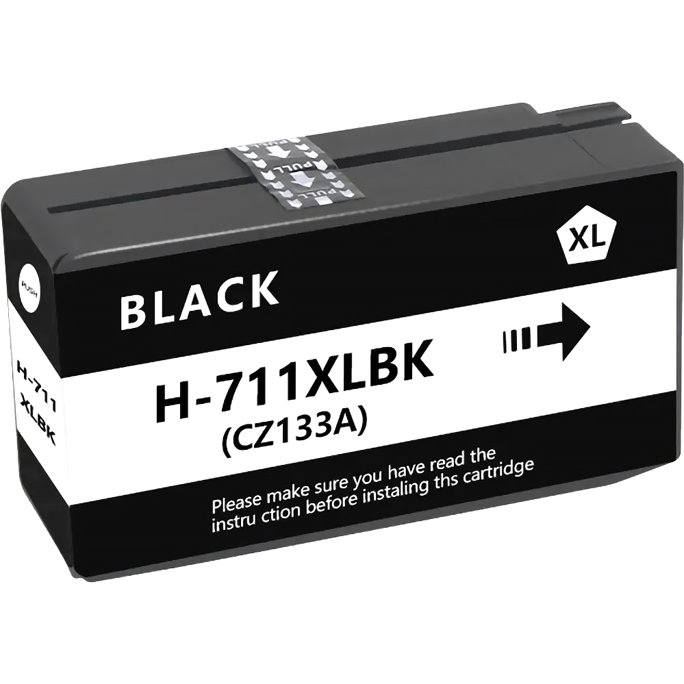 -/ Струйный картридж NV Print 711 (NV-CZ133A) Black для HP Designjet T120/T520 (80 мл) совместимый