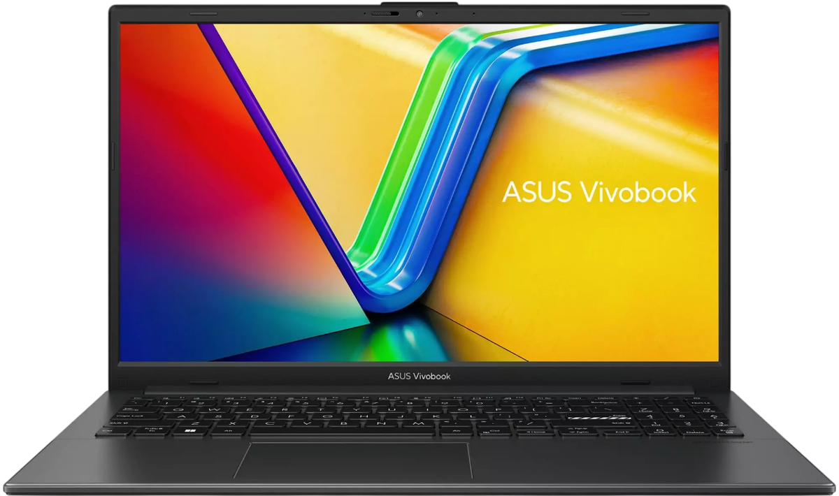 Ноутбук ASUS Vivobook Go 15 E1504TA-BQ082 Intel  N150 0.8 GHz LPDDR5 8GB 256G UFS 2.1 Intel UHD Graphics 15.6" FHD (1920 x 1080) 16:9  IPS-level 60Hz No OS/Mixed Black/1.63kg