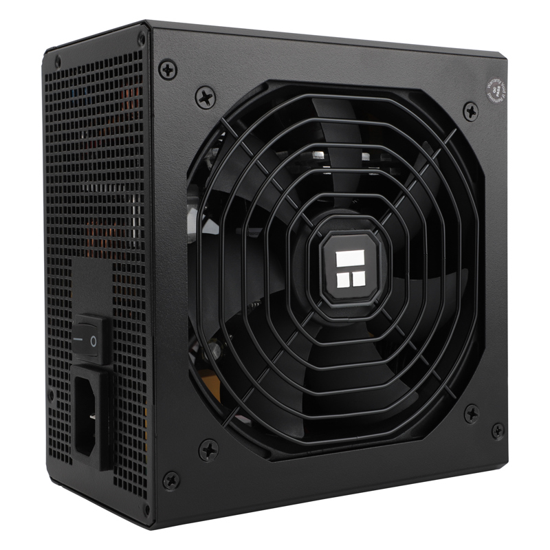 Блок питания 750W/ Power Supply Thermalright, 750W 80+ Gold (ATX, 3.1, PCIe 5.1, Non-modular, 1x24(20+4)pin, 1xCPU 8(4+4)pin, 2xPCIe*2 8(6+2)pin, 5xSATA3, 1x12+4pin (12VHPWR PCIe 5.1 12+4pin 600mm), 3xMOLEX4pin, Active, 120x120mm, 150x140x86mm, APFC, black)