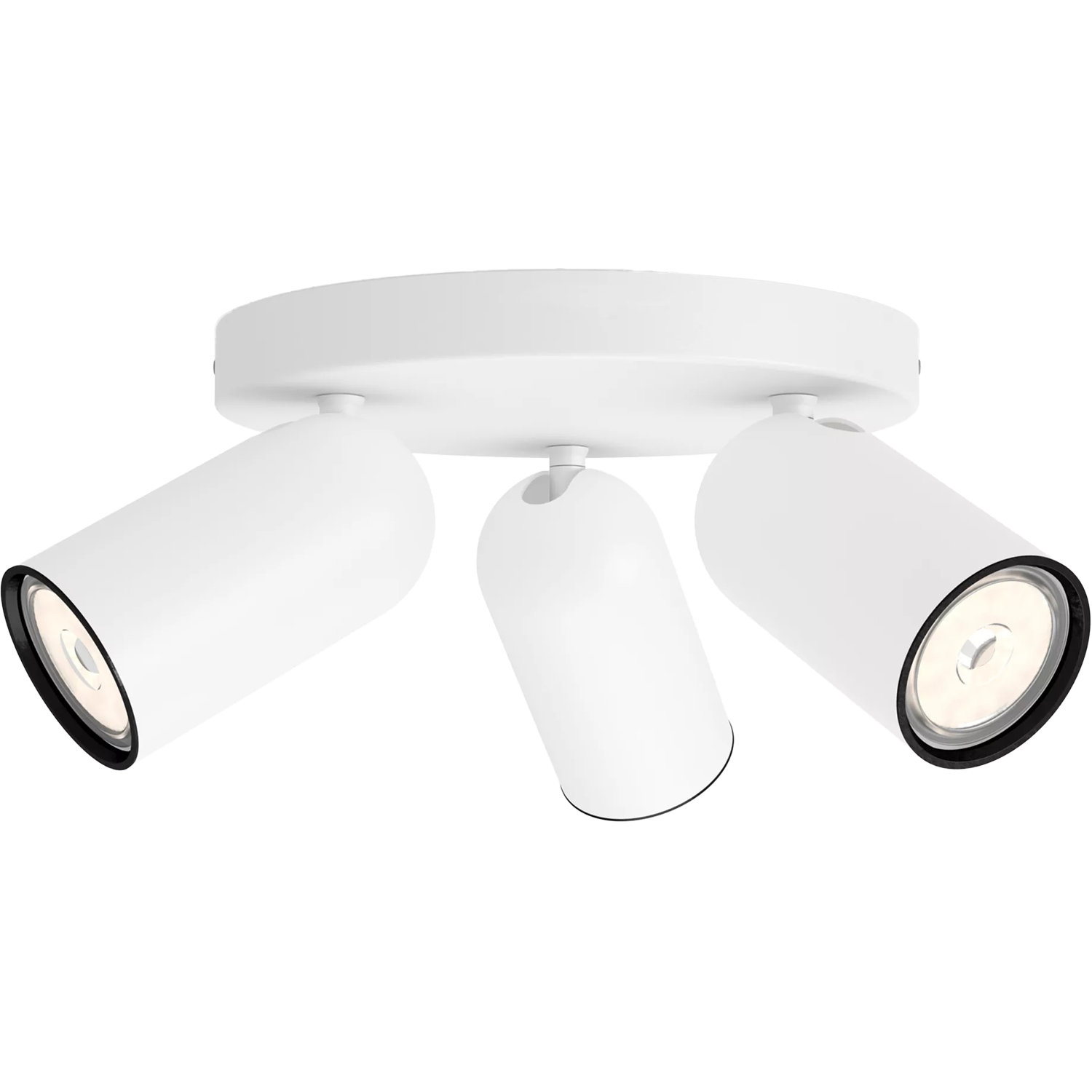Philips 915005531101 Потолочный светильник Philips/ Потолочный светильник PONGEE plate/spiral white 3xNW 230V (лампы в