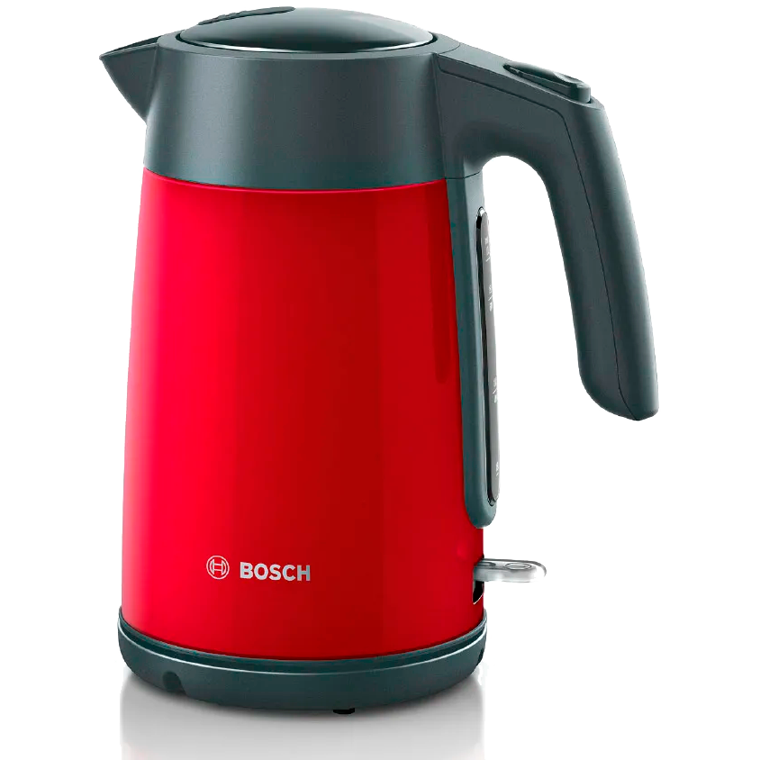 Чайник электрический BOSCH TWK7L464, 2400 Вт, 1.7 л, металл