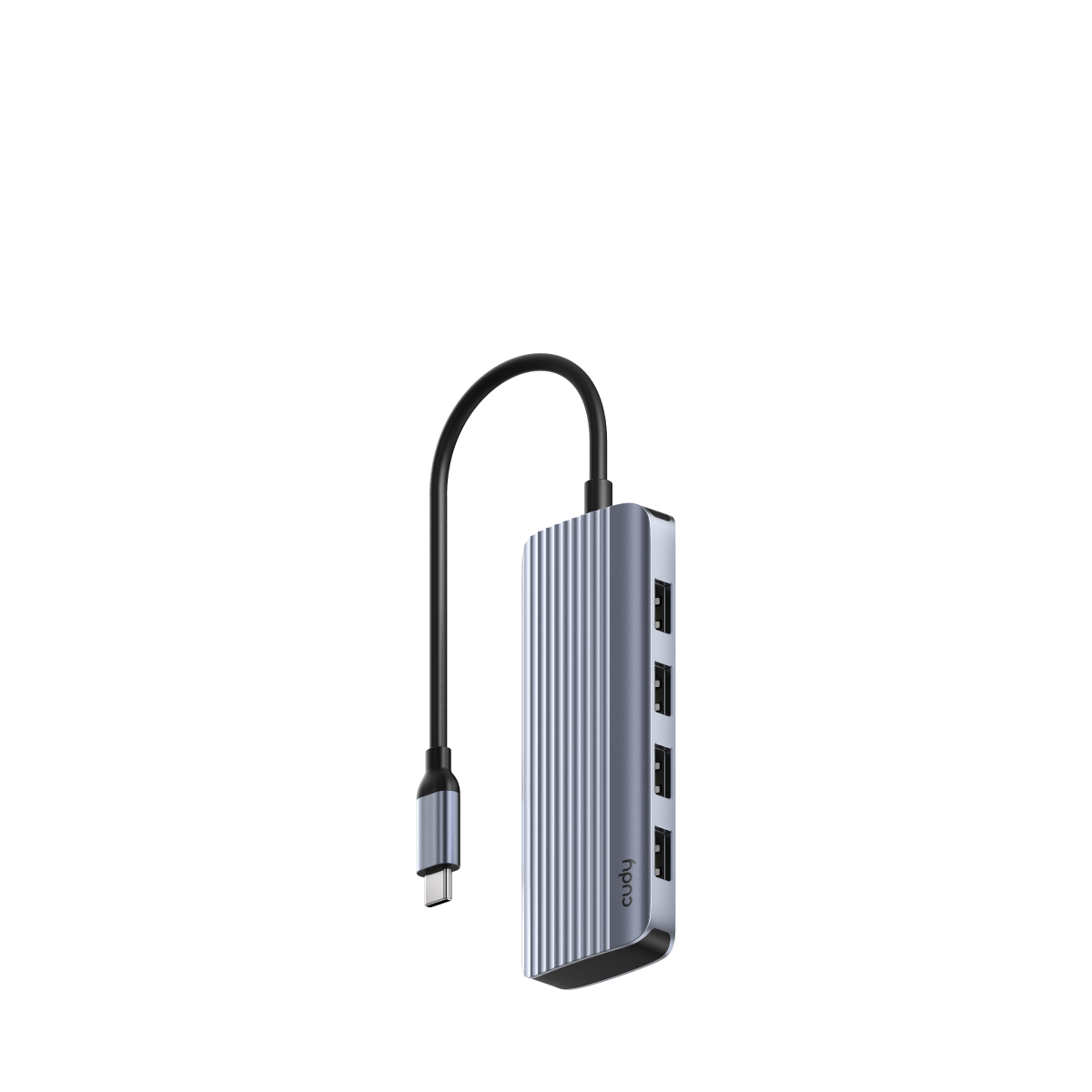 Док-станция CUDY UH500, USB-C, 6-в-1, 4K HDMI, 100W PD