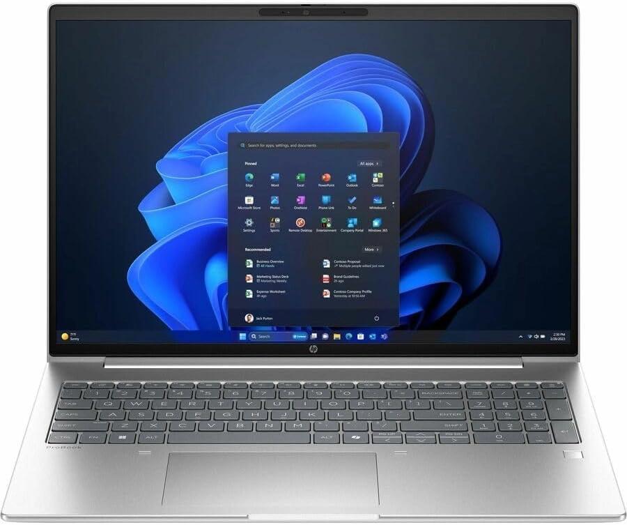 Ноутбук HP Inc. ProBook 4 G1i - 16", 1920x1200 (WUXGA), Intel Core 5 120U 1400MHz 16 ГБ, SSD 512 ГБ, Intel Graphics, Bluetooth, Wi-Fi, серебристый, Windows 11 Pro 64, C2BP3AT
