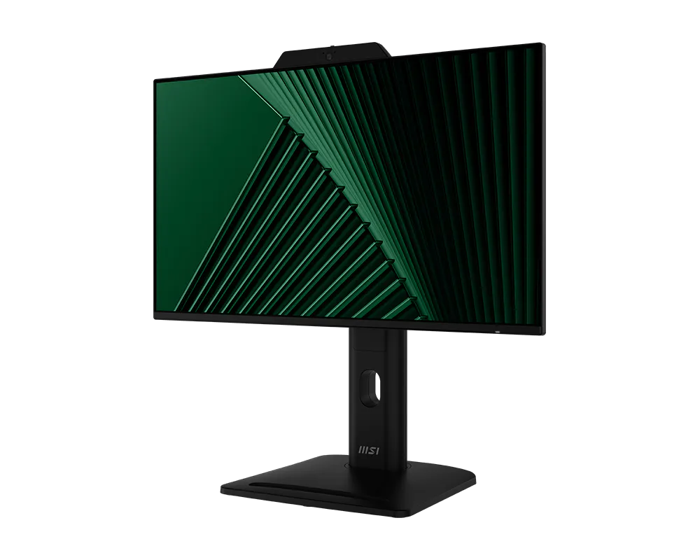 Монитор/ MSI PRO MP242PMG, 23.8"16:9, IPS, FHD, 4ms, 300cd, 120Hz, VGA, HDMI, DP, USB, SPK, CAM, HAS