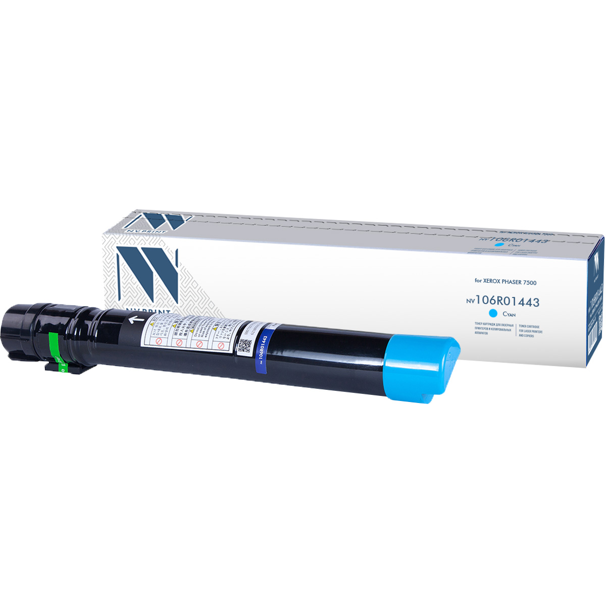 Картридж NVP совместимый NV-106R01443 Cyan для Xerox Phaser 7500 (17800k)