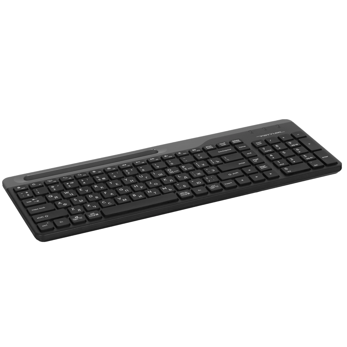 Клавиатура A4Tech Fstyler FK25 черный/серый USB slim