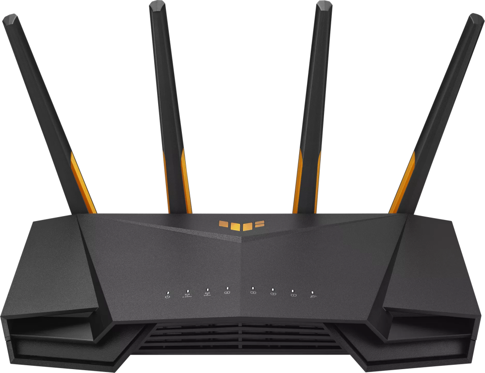 Wi-Fi роутер ASUS TUF Gaming AX3000, 802.11a/b/g/n/ac/ax, 2.4/5ГГц (90IG0790-MU9B00)