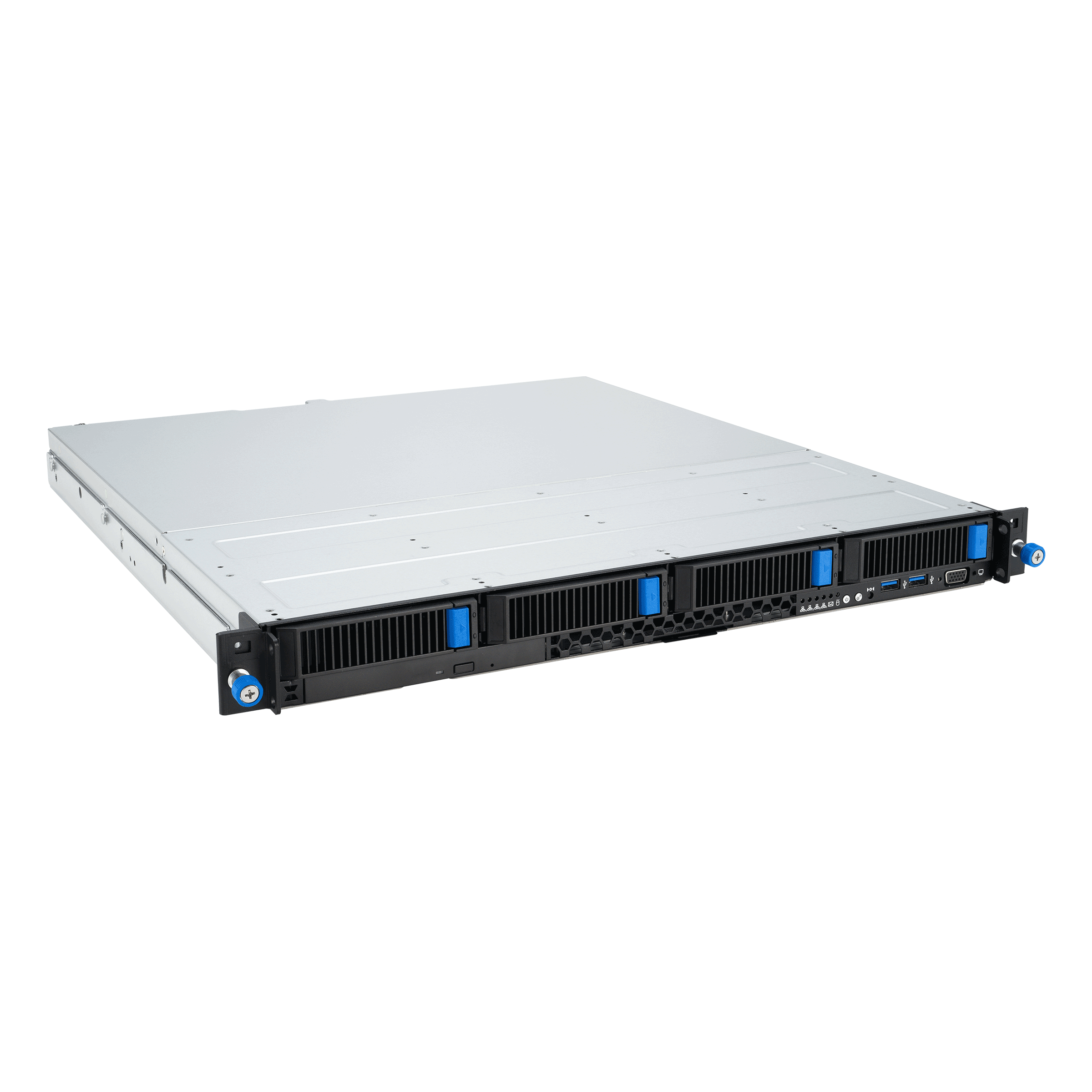 Сервер ASUS RS300-E12-PS4 1U, 1x Socket LGA1700  E-2400, 4 x DDR5 UDIMM ECC, 4 x 3.5'' (SATA/SAS/NVMe) HotSwap, Intel; RAID 0, 1, 5, 10, 1xPCI-Ex16, 1xPCI-Ex8, 1xPCI-Ex4, ASMB11-iKVM, 350W 80 PLUS Gold