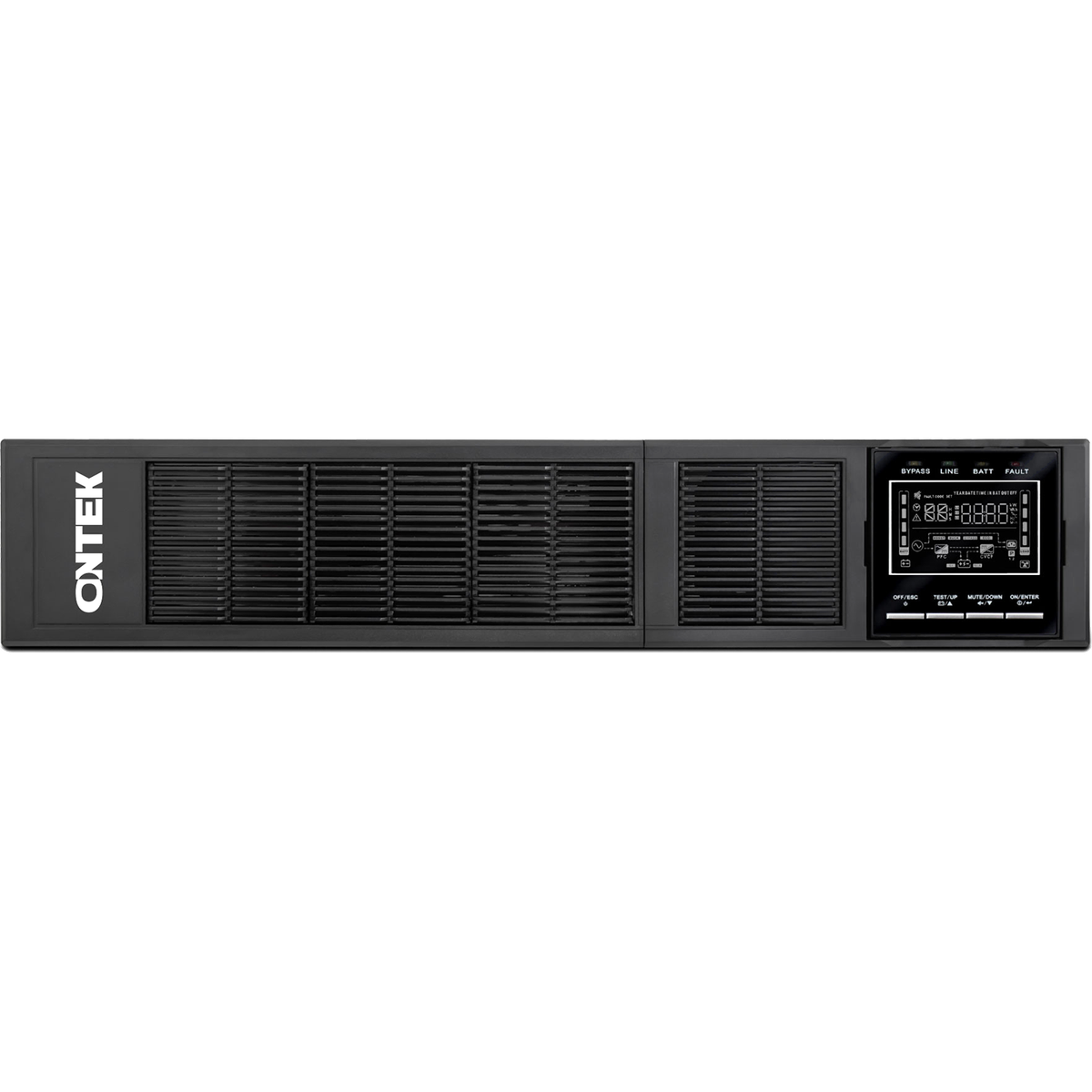 Источник бесперебойного питания ONTEK SM RT 6/ Источник бесперебойного питания ONTEK SM RT 6, 6 кВА/6 кВт (PF=1), 1ф/1ф, без АКБ 240В
