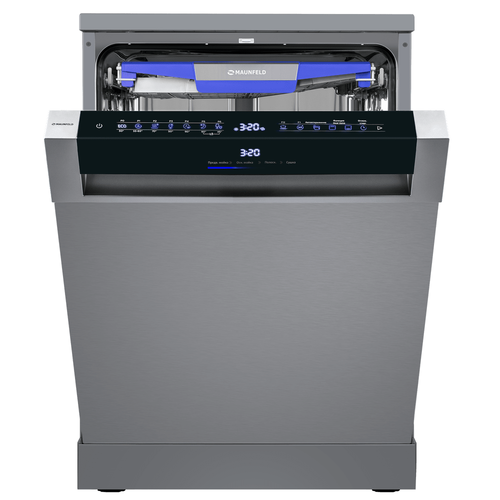 Посудомоечная машина Maunfeld MWF60331S Inverter, 60см, 14 компл., нерж. сталь