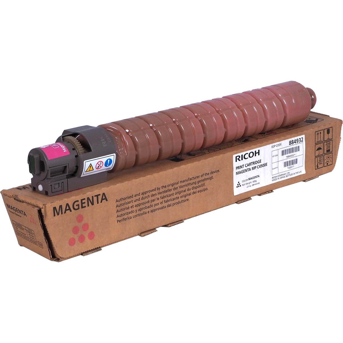 Тонер Ricoh Aficio MP C3500/C4500 малиновый, type MPC4500E (17K)